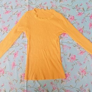 Mustard yellow sweater