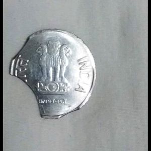 Collectible ₹2 & ₹5 Clip Error Coins.