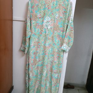 Lukhnow Silk Kurti