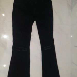 Boot-leg Girls Black Jeans