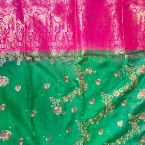 Silk Saree With Blouce