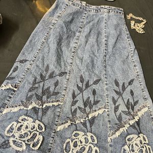 Denim Skirt