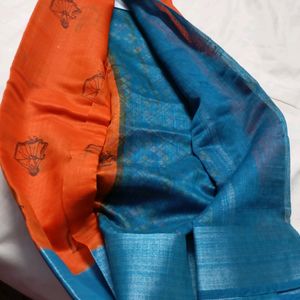 Kalamkari Cotton Saree