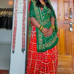 Bandhani Heavy Saree