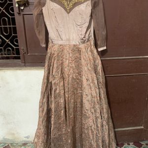 Festive Gown With Dupatta