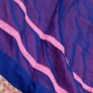 Beutiful Dual Shade Saree