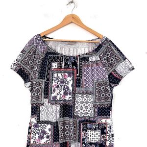 Multicolor printed Women Top