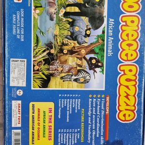 100 Piece Puzzle African Animals