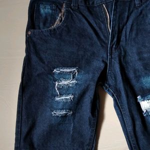 Unisex Men's Shorts Jeans