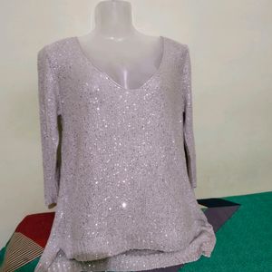 Glitter Sweatshirt For Winter