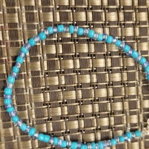 Handmade With Seed Beads,  2 Colored Bracelet