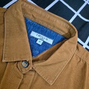 TWILLS SEMI FORMAL RUST COLORED SHIRT