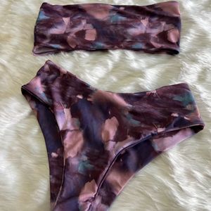 Purple Mermaid Bikini Set Of 2