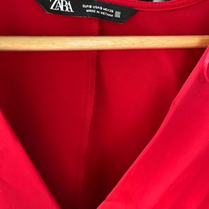 ZARA Red Top