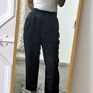 H&M Black Formal Trousers