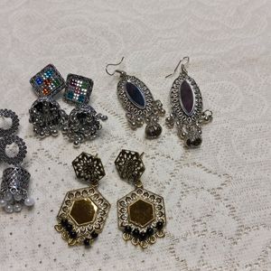 Combo Pack 4 Earrings