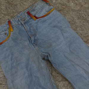 Handpainted Denim Jeans