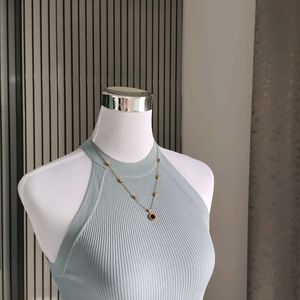 Zara Halter Neck Tank Top