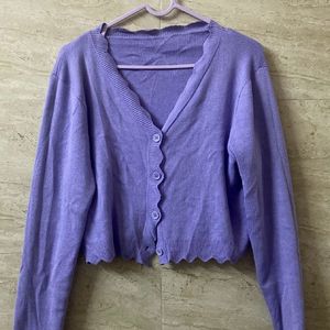 Lavender Cardigan