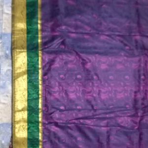 Purple Saree