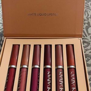 Handaiyan 6 Liquid Combo Lipstick 💄 New With Tag