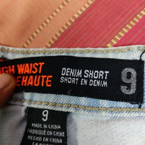 Smart High Waist Shorts