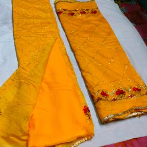 Chanderi Cotton Suit