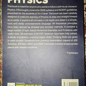 S. L. ARORA PHYSICS  solution for class XII