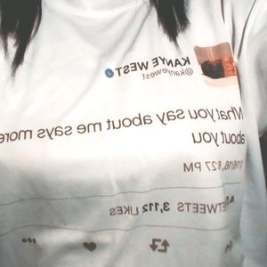 Twitter Post T-shirt (Kanye West)