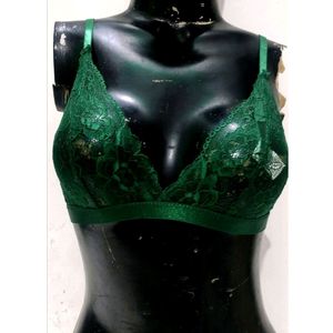 Green Transparent Bra From Women's