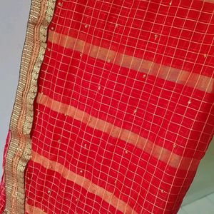 Saree Red Colour