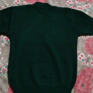 Oswal Dark Green Full Sleeves Sweater