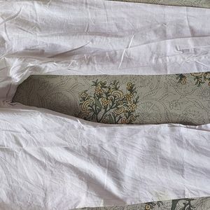 Fabric Cotton White Colour Kurta Pajama