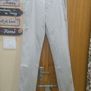 Two Branded Cotton Formal Pants..