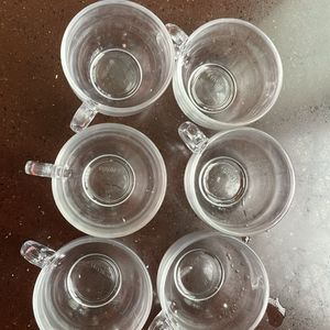 Transparent Cup (set Of 6)