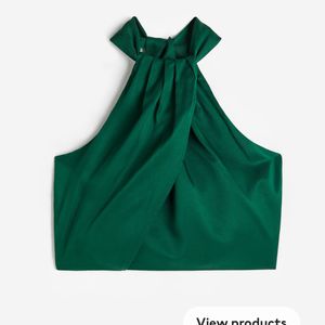 H&M Draped Halterneck Top