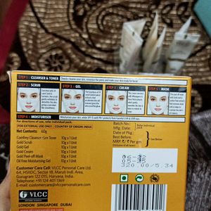 Vlcc Gold Facial Kit