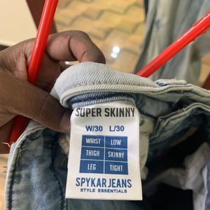 Spykar Super Skinny Fit Jeans 30