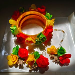 Floral Jewellery Set