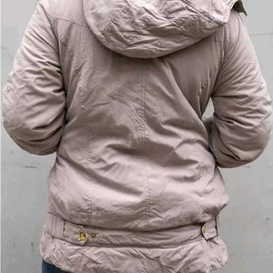 Soft Pink Puffer Jacket