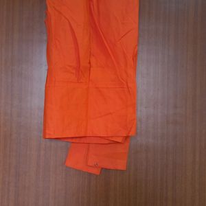 Orange Kurta Set