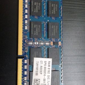 8GB DDR3 RAM For Laptop