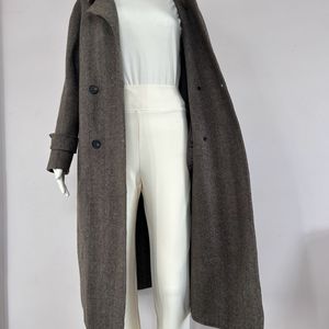 Knitted Long Overcoat