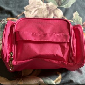 Pink Makeup Pouch