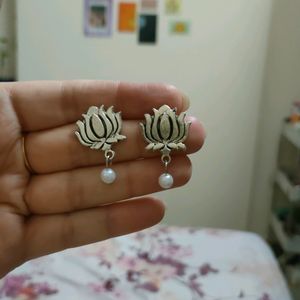 Beautiful Lotus Earrings