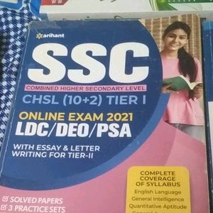 Set Of 6 Competitive Exam Books