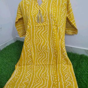 Pure Cotton Kurti