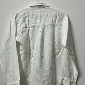New Oversize Pure Cotton White Shirt