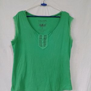 Green Top For Summers