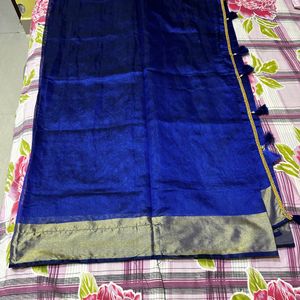 Gorgeous Navy Blue Saree